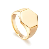 Yellow Gold Signet Ring