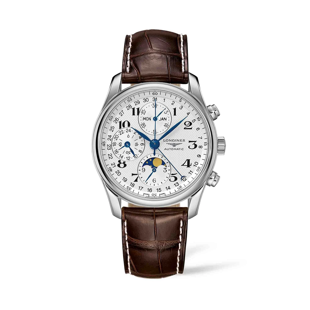 Master Automatic Moonphase Chronograph 40 mm Stainless Steel