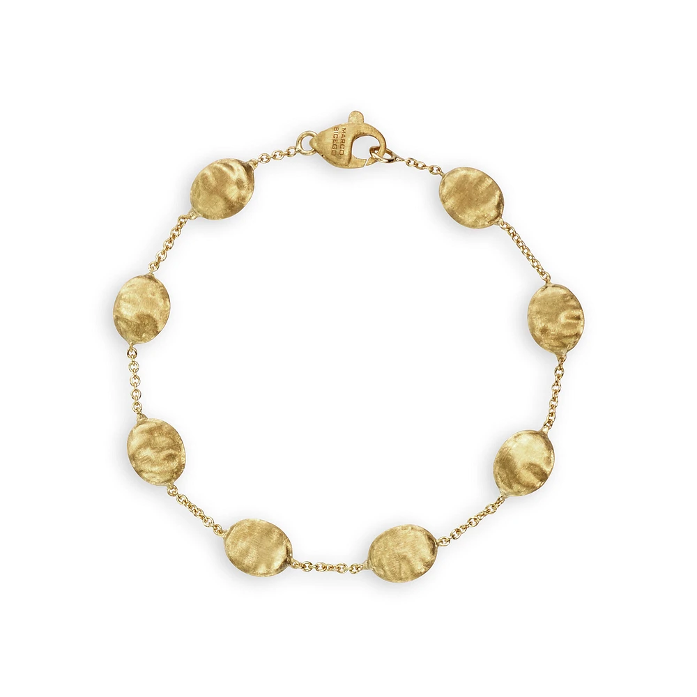 Siviglia Large Yellow Gold Bracelet