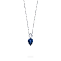 Sapphire and Diamond Pendant