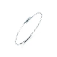 White Gold Flex Wrap Bracelet