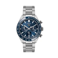 Carrera Automatic Chronograph mm Stainless Steel