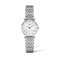 La Grande Classique Quartz mm Stainless Steel and Diamond