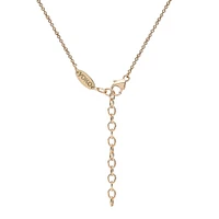 Sleek Yellow Gold Pearl and Diamond Necklace