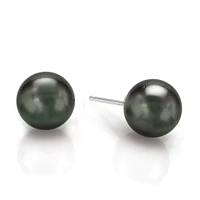 8.5-9MM Tahitian Pearl Stud Earrings