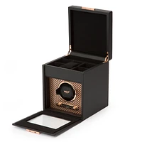 Axis Copper Piece Watch Winder with Storage