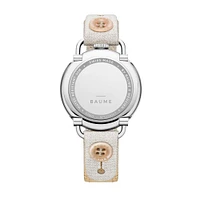 Baume Quartz Moonphase 35 mm Stainless Steel