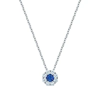 Sapphire and Diamond Pendant