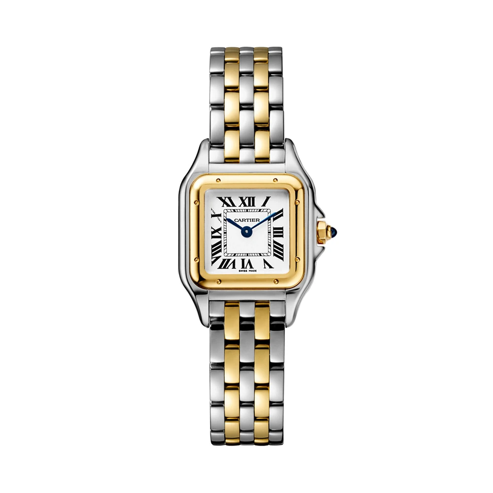 Panthère de Cartier Quartz x mm Yellow Gold and Stainless Steel