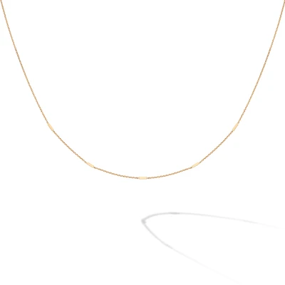 Yellow Gold Rosée du Matin Necklace