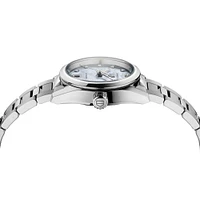 Carrera Automatic 29 mm Stainless Steel and Diamond