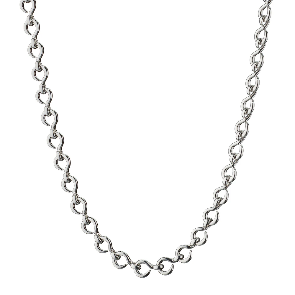 Infinite & Boundless The Twist Infinity Petite Silver Necklace