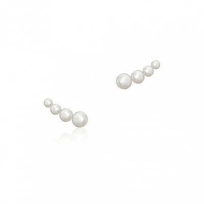 Freshwater Pearl Bar Earrings