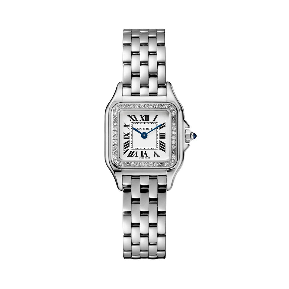 Panthère de Cartier Quartz x mm Stainless Steel and Diamond