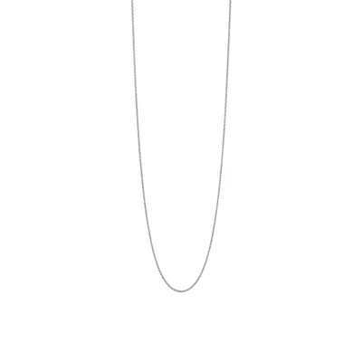 Wulu White Gold Chain -inch