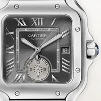 Santos de Cartier Extra Large Automatic Dual Time 48 mm Stainless Steel