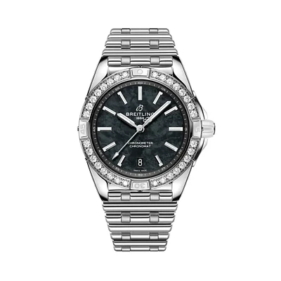 Super Chronomat Automatic 38 mm Stainless Steel and Diamond - Limited Edition
