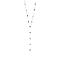 Silver Lariat Necklace