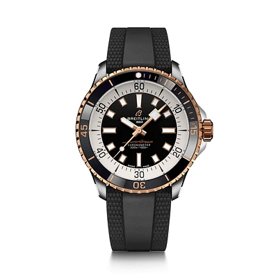 Superocean Automatic 42 mm Stainless Steel and Red Gold