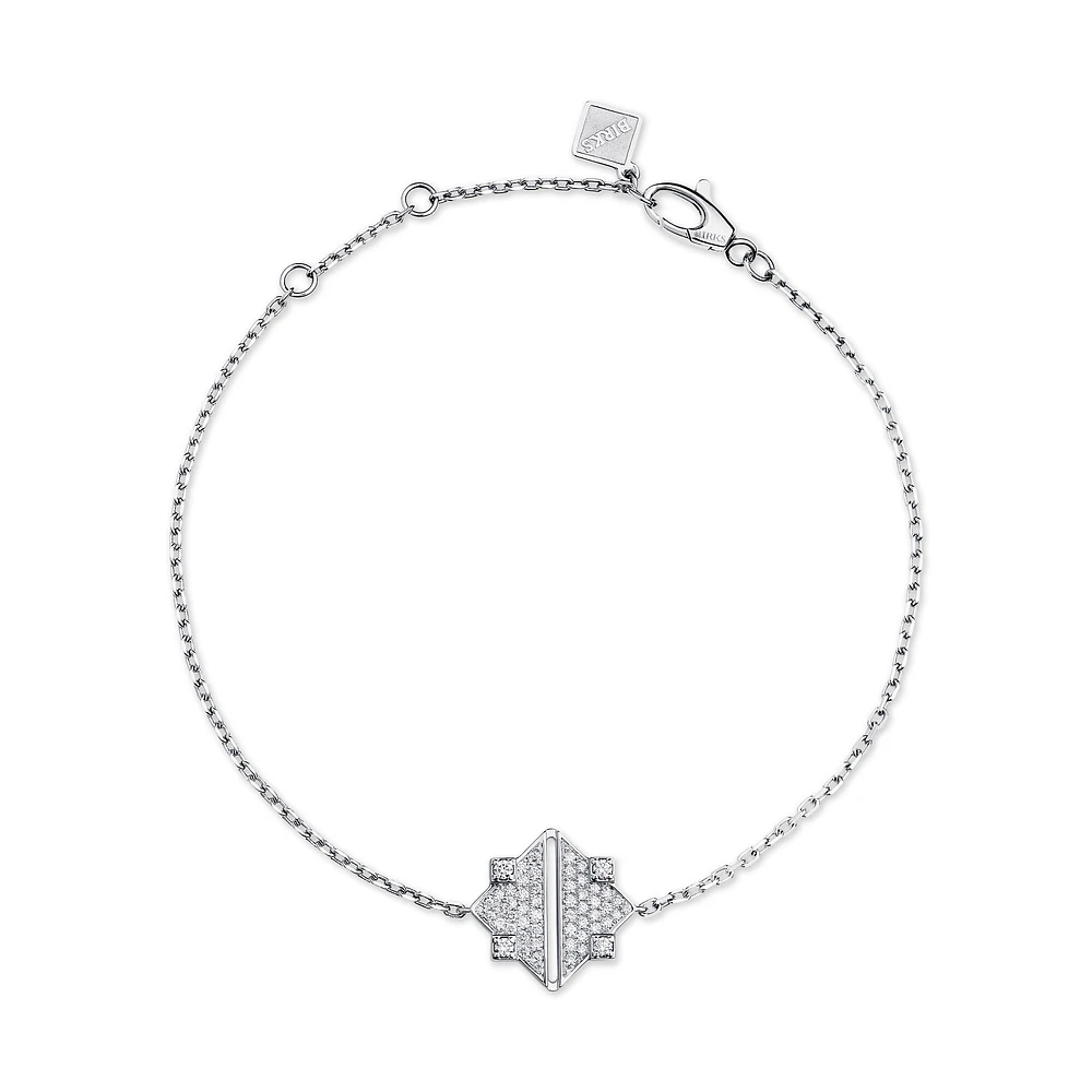 White Gold and Diamond Bracelet