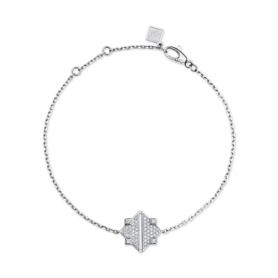 White Gold and Diamond Bracelet