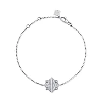 White Gold and Diamond Bracelet