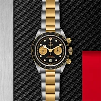 Black Bay Chronograph Automatic 41 mm Yellow Gold and Stainless Steel