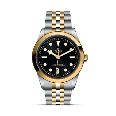 Black Bay One Automatic mm Yellow Gold and Stainless Steel