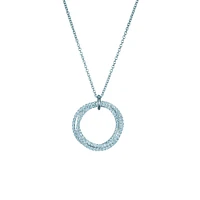 Large Diamond Circles Pendant