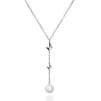 Drop Necklace with Pearl