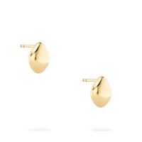 Yellow Gold Stud Earrings