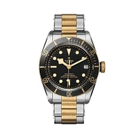 Black Bay Automatic mm Yellow Gold and Stainless Steel