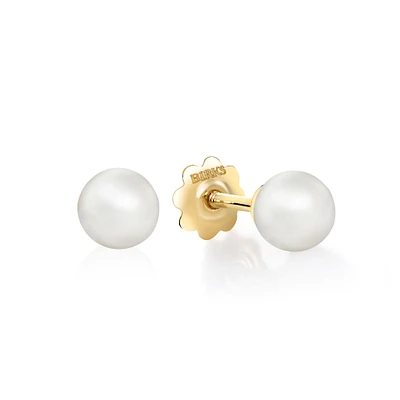 Freshwater Pearl Earrings For Baby