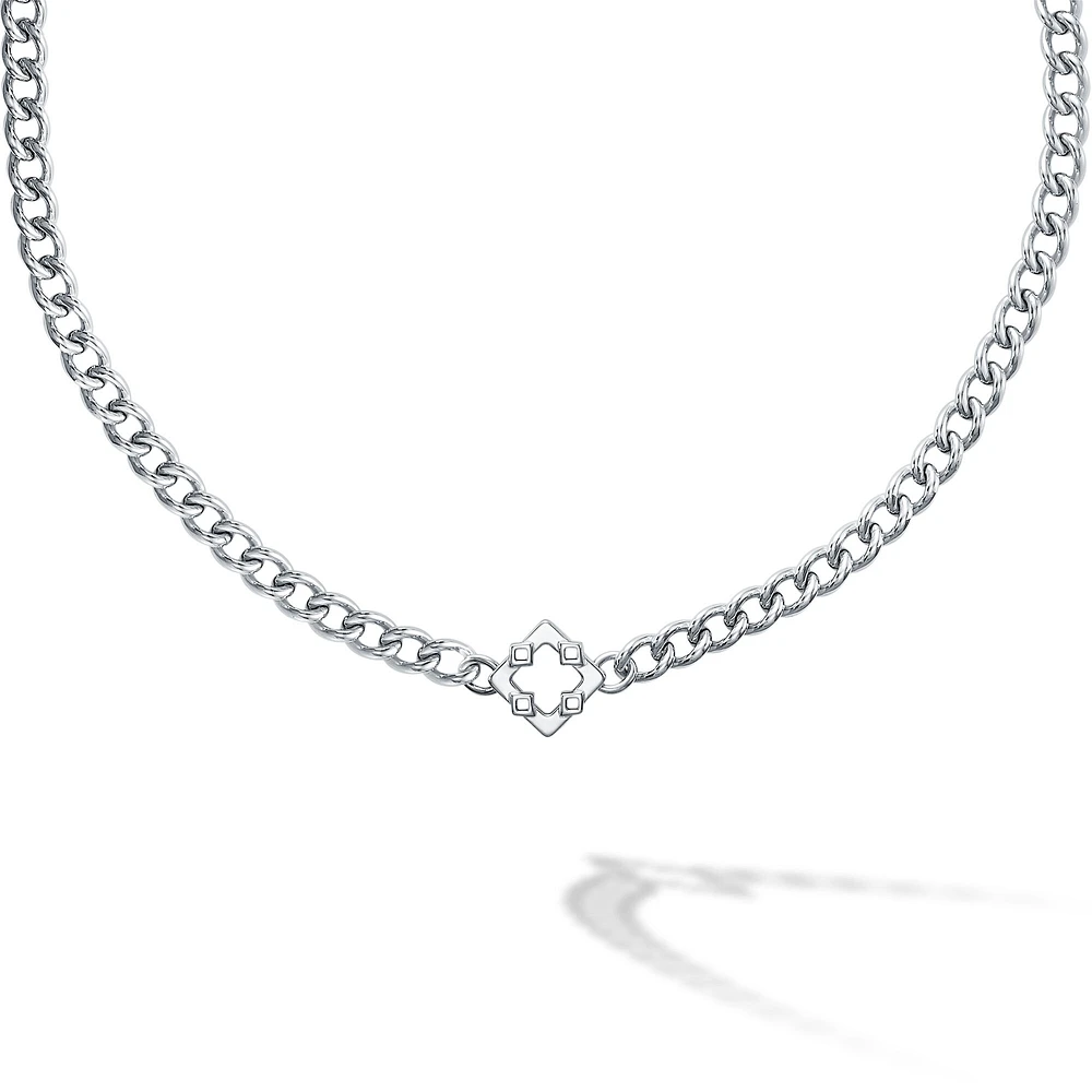 Silver Muse Choker Necklace