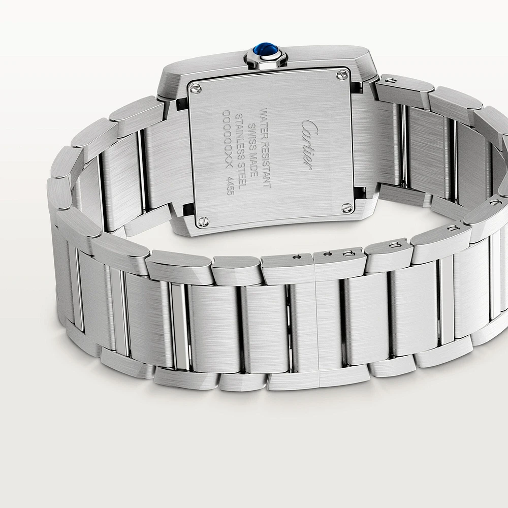 Tank Française Medium Quartz 32 x 27 mm Stainless Steel