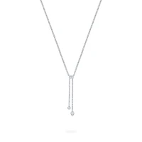 Diamond Lariat Necklace