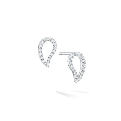 Diamond Stud Earrings, Small