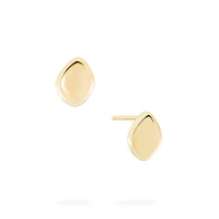 Yellow Gold Stud Earrings