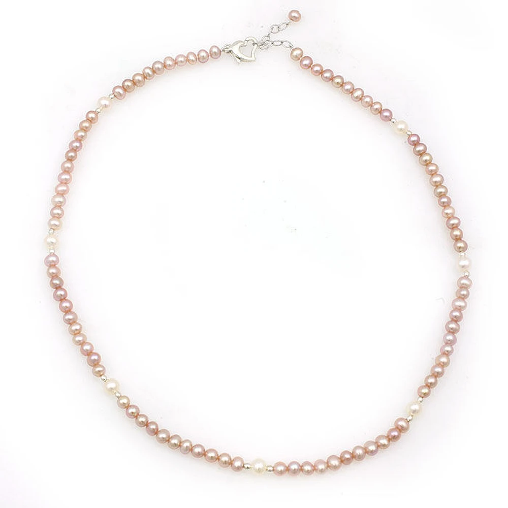 3-6MM Pastel Pearl Kids Necklace