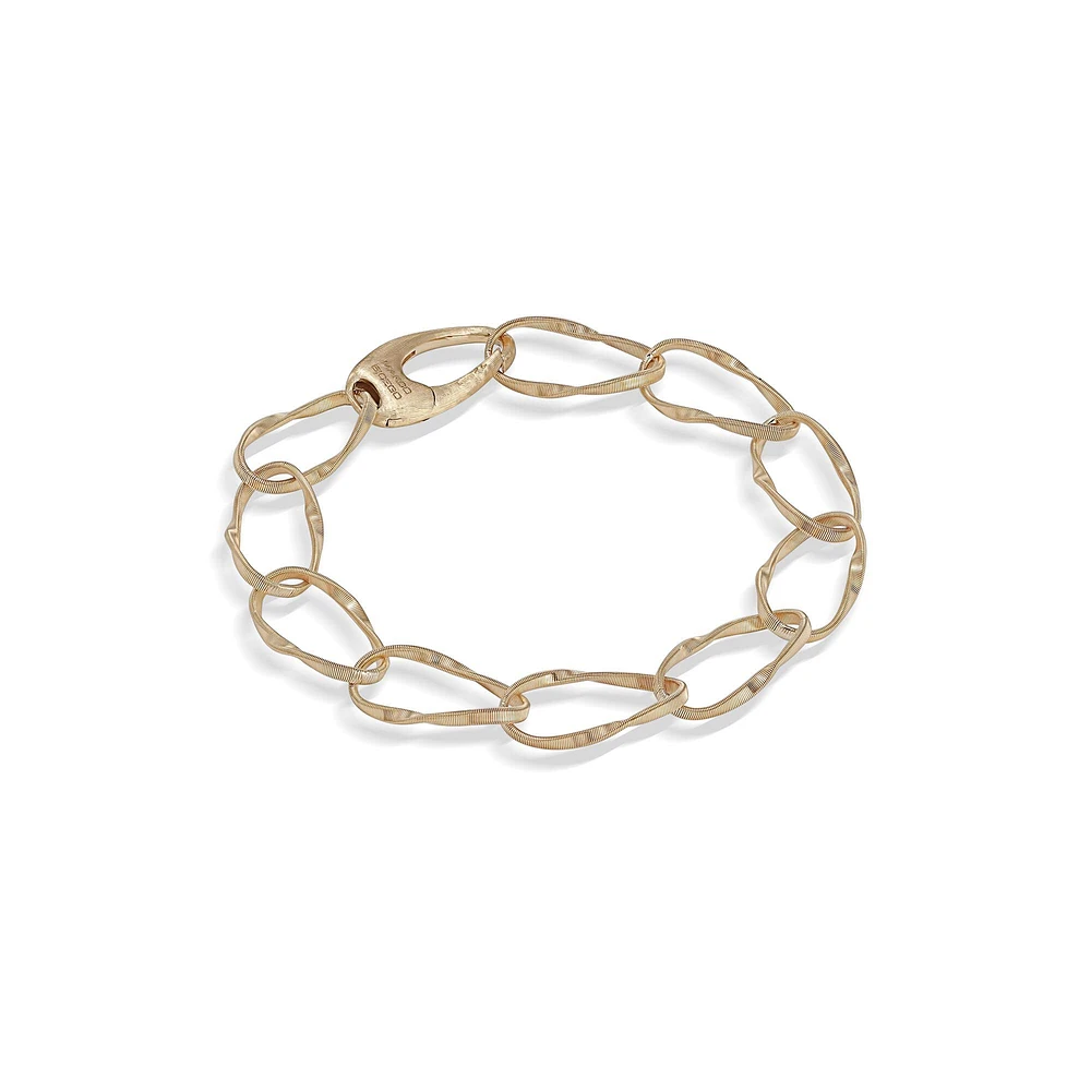 Marrakech Onde Yellow Gold Bracelet