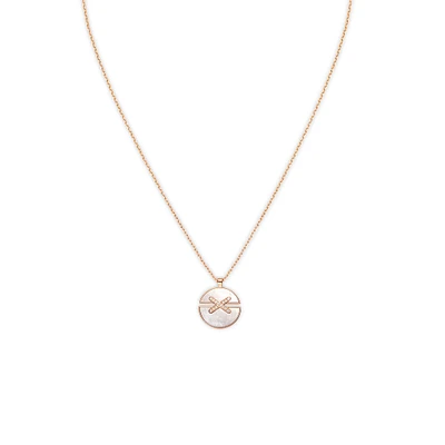 Jeux De Liens Harmony Medium Rose Gold, Mother-of-Pearl and Diamond Pendant