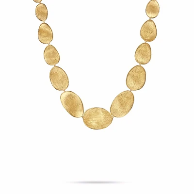 Lunaria Yellow Gold Necklace