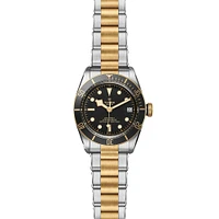 Black Bay Automatic mm Yellow Gold and Stainless Steel