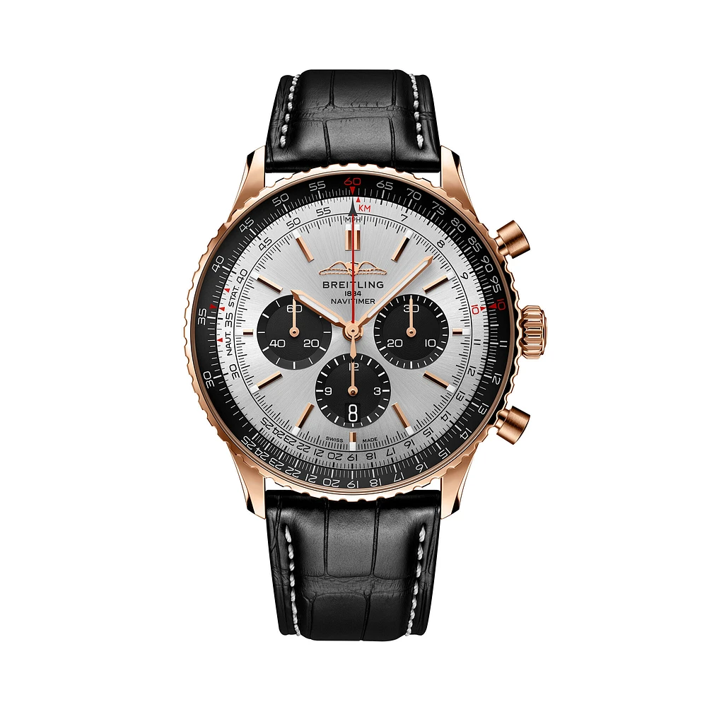 Navitimer B01 Automatic Chronograph 46 mm Red Gold