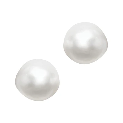 Freshwater Baroque Pearl Stud Earrings