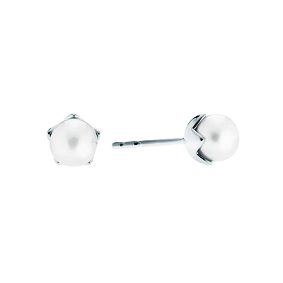 Freshwater Pearl Stud Earrings for Kids