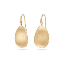 Lunaria Medium Yellow Gold Earrings