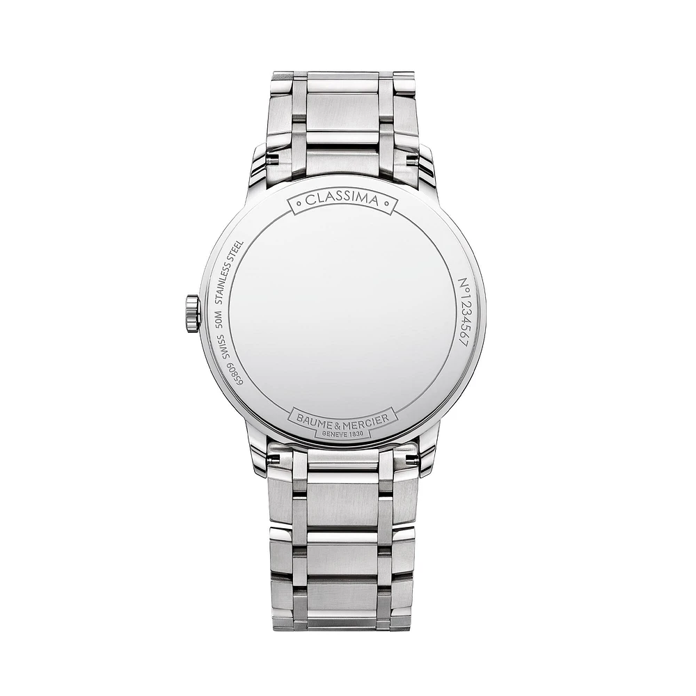 Classima Quartz 40 mm Stainless Steel