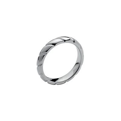 Torsade Platinum Wedding Band