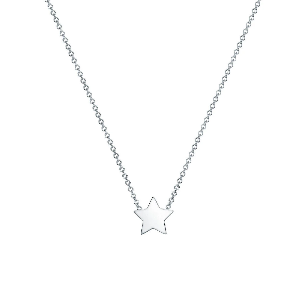 Silver Star Pendant for Kids